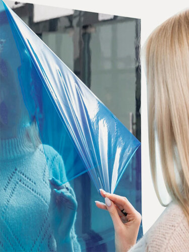 Изображение товара Зеркальная самоклеящаяся пленка для дверей, мебели, окон, потолков и стен 3 метра