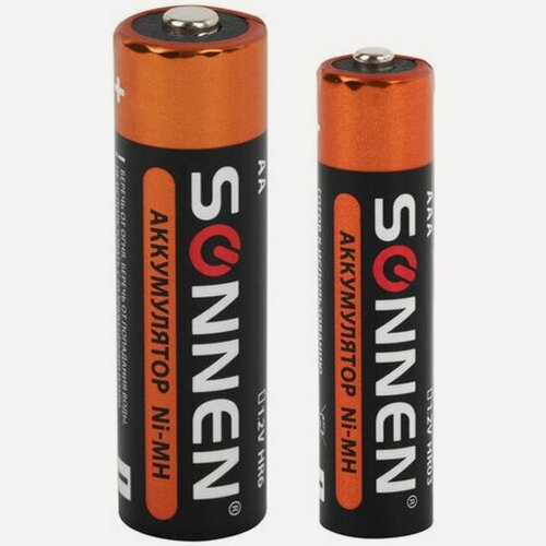 Изображение товара Батарейки аккумуляторные Sonnen Ni-Mh 8 шт (AA+ААА) 2700/1000 mAh, 455612