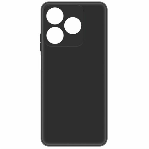 Чехол-накладка Krutoff Silicone Case для Realme C61/C63 черный