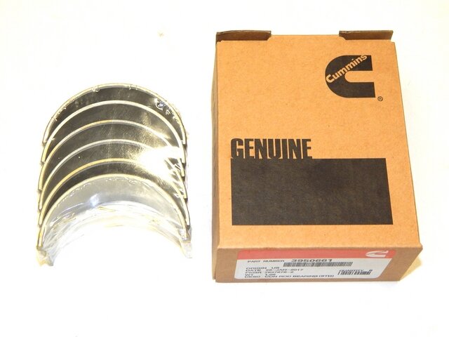 Вкладыш шатунный верхний Cummins ISLe L STD на 6CT верх и низ
