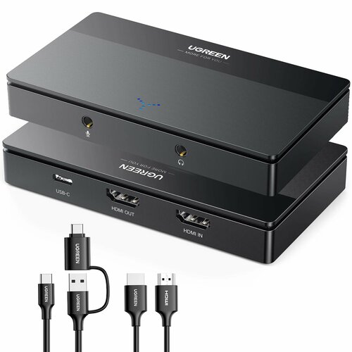 UGREEN Карта видеозахвата 4K 60 Гц HDMI video capture 3640₽