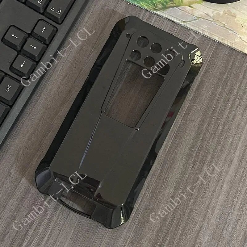 Для Unihertz 8849 Tank 3 Pro 3Pro 6,79 "2024 силиконовый защитный чехол на заднюю панель смартфона из мягкого ТПУ, Прозрачный, 8849 Tank 3 Pro — фото 1