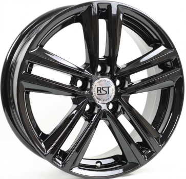 Диски RST R015 6,0x15 4x100 D54.1 ET48 цвет BL (черный глянцевый)