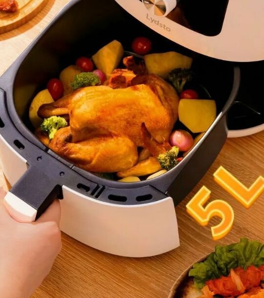 Lydsto Smart Air Fryer 5L Orange (XD-ZNKQZG03) прост и практичен. — фото 1