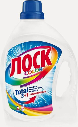 Изображение товара Гель для стирки цветного белья лоск Color, 1950мл