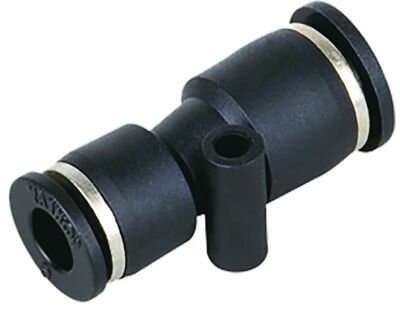 Фитинг прямой круглый с переходными диаметрами трубок ТТПР-0806