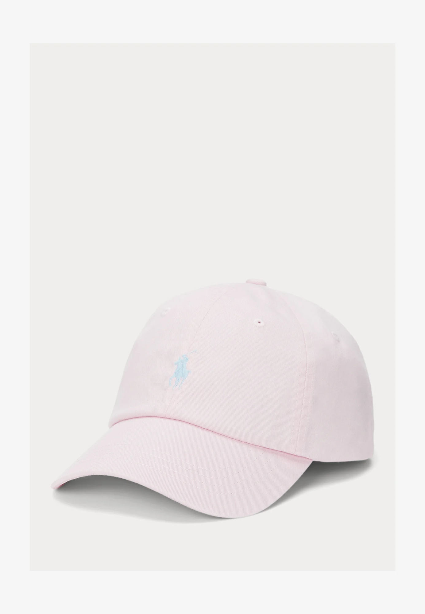 Бейсболка Polo Ralph Lauren COTTON TWILL BALL CAP для мужчин и женщин, размер 59, розовый