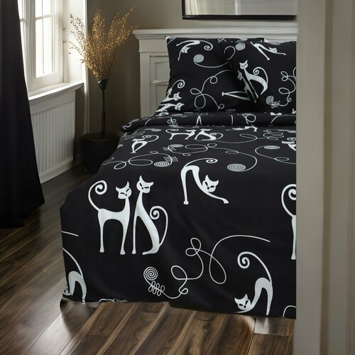 Постельное белье 2 спальное, евро простынь, наволочки 70х70, полисатин, 2х спальный комплект, Ивановский текстиль TOP_T