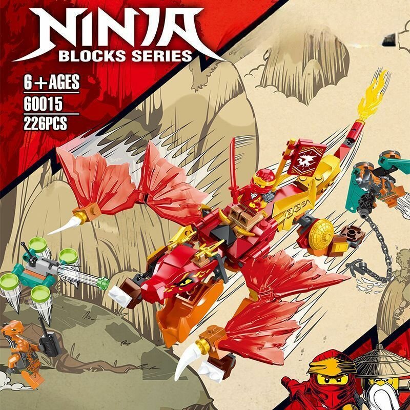 Конструктор Ninjago Огненный дракон ЭВО Кая 71762