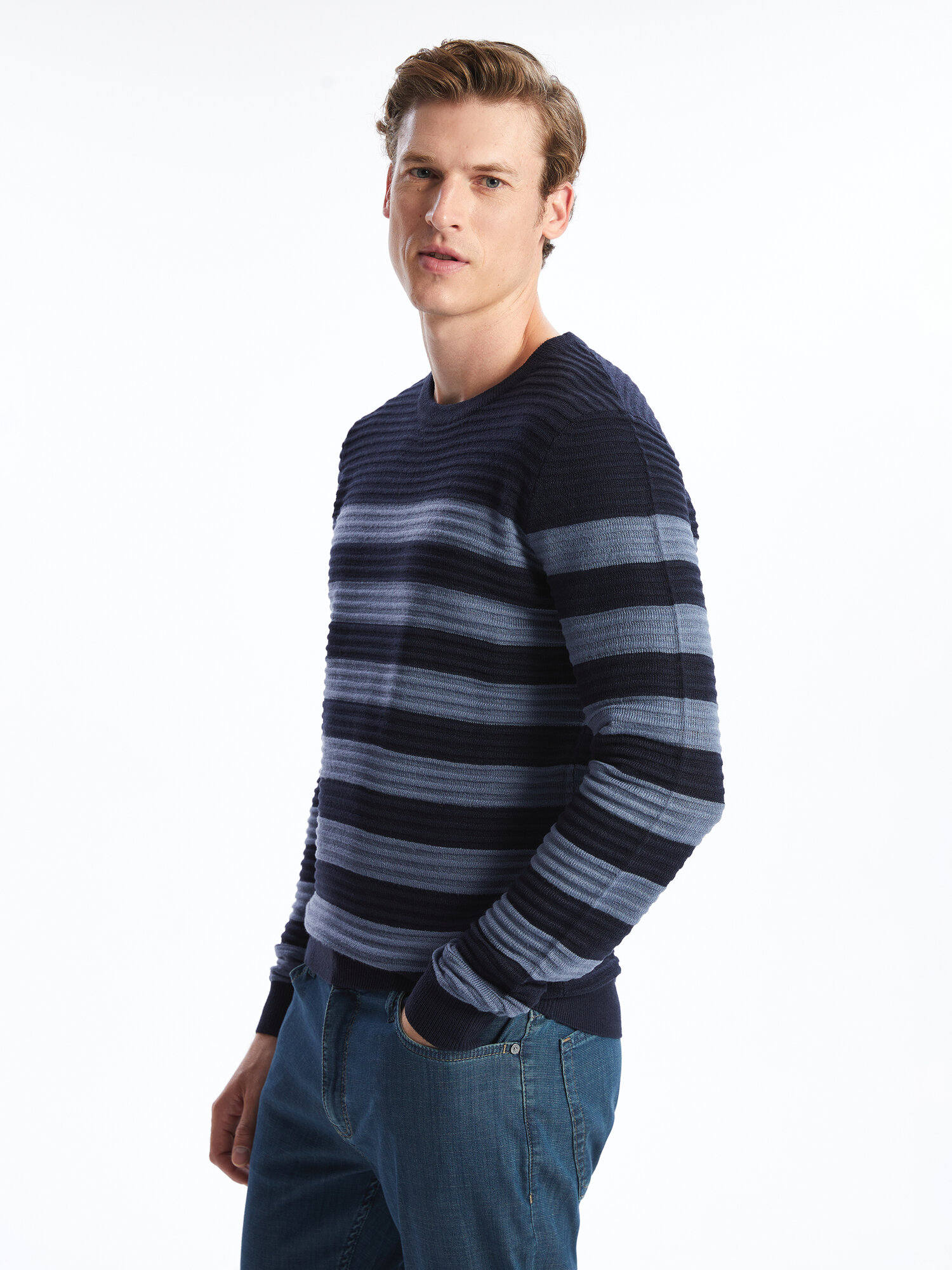 Джемпер LC Waikiki, размер S, , navy
