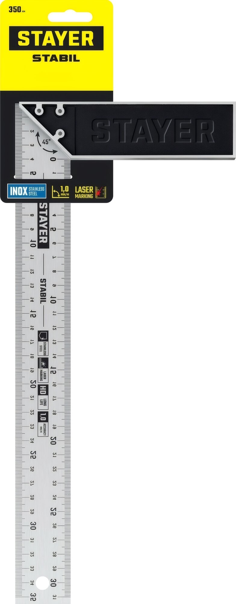 Столярный угольник Professional STAYER 3431-35_z02 — фото 1