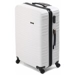 Пластиковый чемодан FREEDOM NEW, цвет Белый, Размер M - изображение