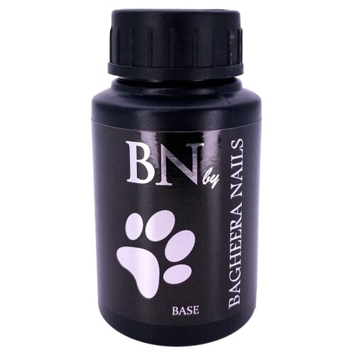 Купить Bagheera Nails Базовое покрытие BN Base средней вязкости, прозрачный, 30 мл, бесцветный