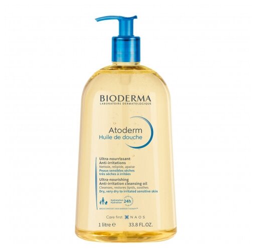 Масло для душа Bioderma Atoderm, 1 л