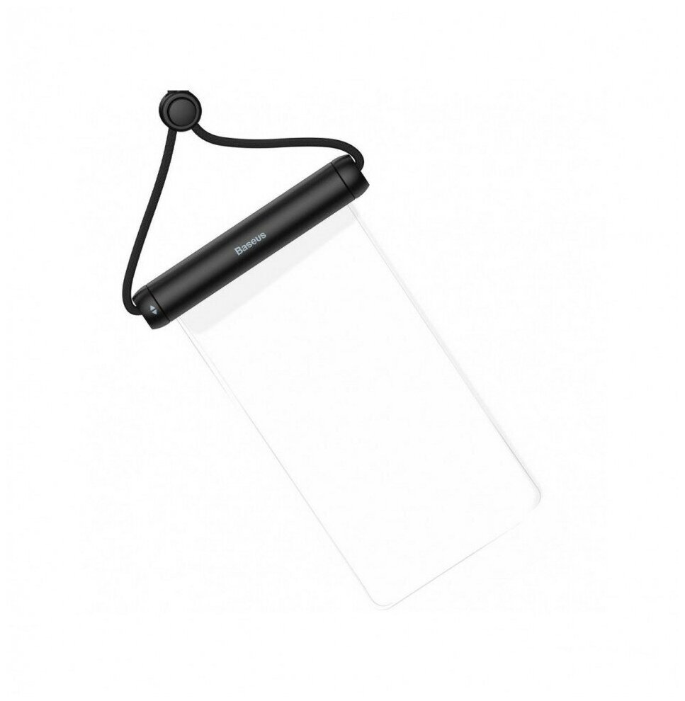 Водонепроницаемый универсальный чехол-сумка BASEUS Cilynder slide-cover, 7,2 дюйма MAX, черный, FMYT000001