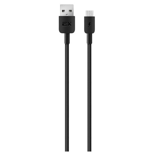 Аксессуар Exployd USB - micro USB 1m 2.4A Flow Black EX-K-1241