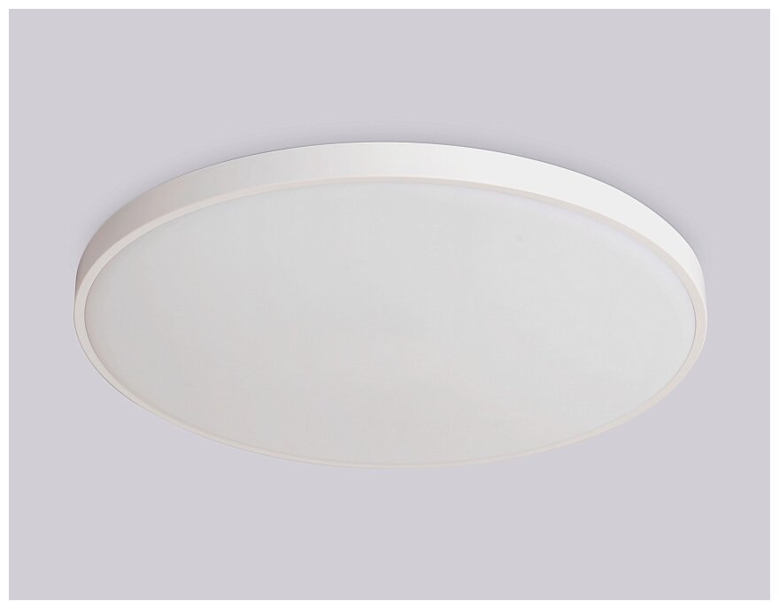 Потолочный LED светильник FZ1201 WH белый IP54 18W 5000K D270*60 (без ПДУ)