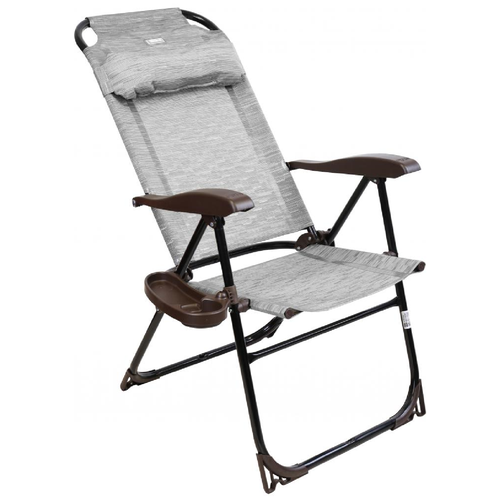 Кресло-шезлонг NIKA с полкой (КШ2/5 венге) походная мебель nika кресло шезлонг с полкой кш2 4 бамбук