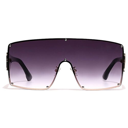 фото Солнцезащитные очки vitacci, вайфареры, оправа: металл, для женщин, черный
