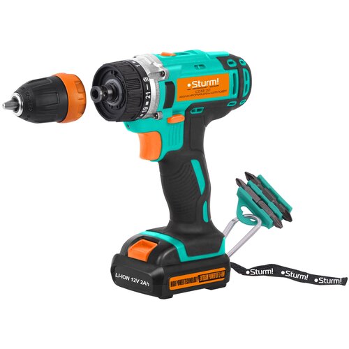 Аккумуляторный шуруповерт Sturm CD3212LT 609500₽