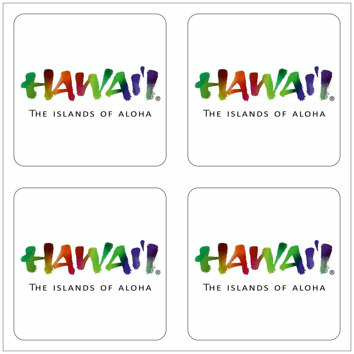 Наклейка виниловая путешественника "hawaii"
