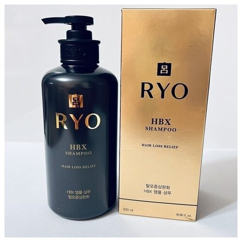 RYO Антивозрастной , шампунь против седины и выпадения волос (500 мл) HBX Hair Loss Relief