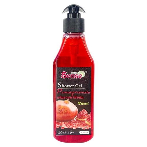 Гель для душа Гранат Sense Shower Gel Pomegranate Natural 450ml chistyashhee sredstvo silit gel dlya tualeta 450ml