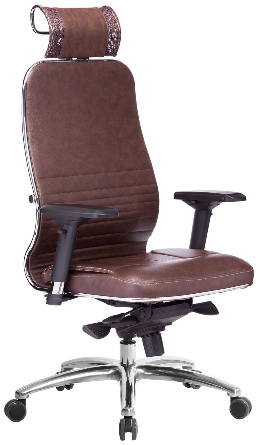 Кресло руководителя метта Samurai KL-3.04, Темно-коричневый