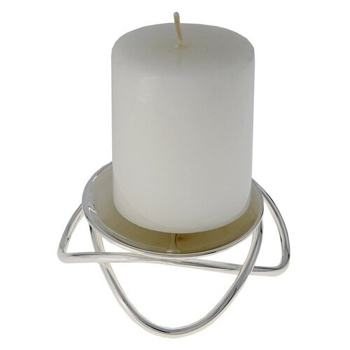 Подсвечник на 1 свечу Modern, 11 x 11 x 4 см