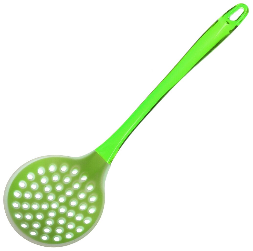 фото Шумовка силикон, зеленая, Daniks, YW-KT129G-5/HG03-50G