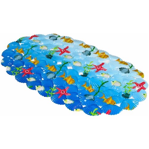 Коврик в ванную противоскользящий / Коврик в ванную / Коврик для ванны 66*38 см