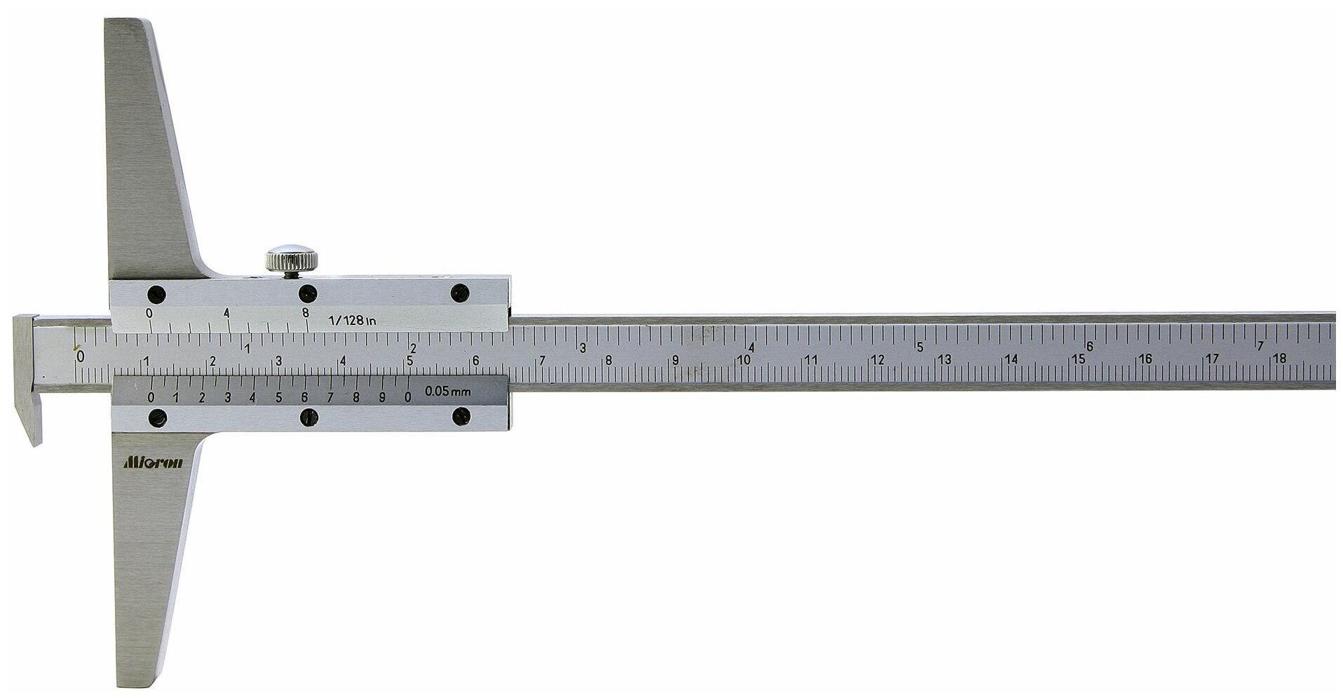 Штангенглубиномер ШГ 630мм 0.05 с толщиномером МИК