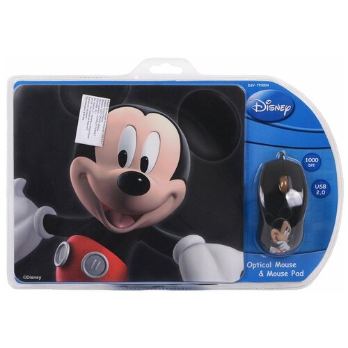 Мышь проводная Cirkuit Planet DSY-TP3004W Mickey рисунок USB 27500₽