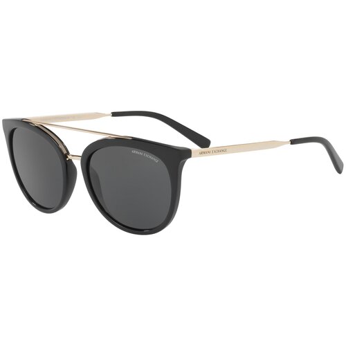 Солнцезащитные очки Armani Exchange, черный, серый