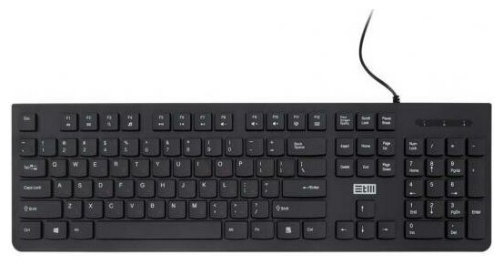STM USB Keyboard WIRED STM 205CS black