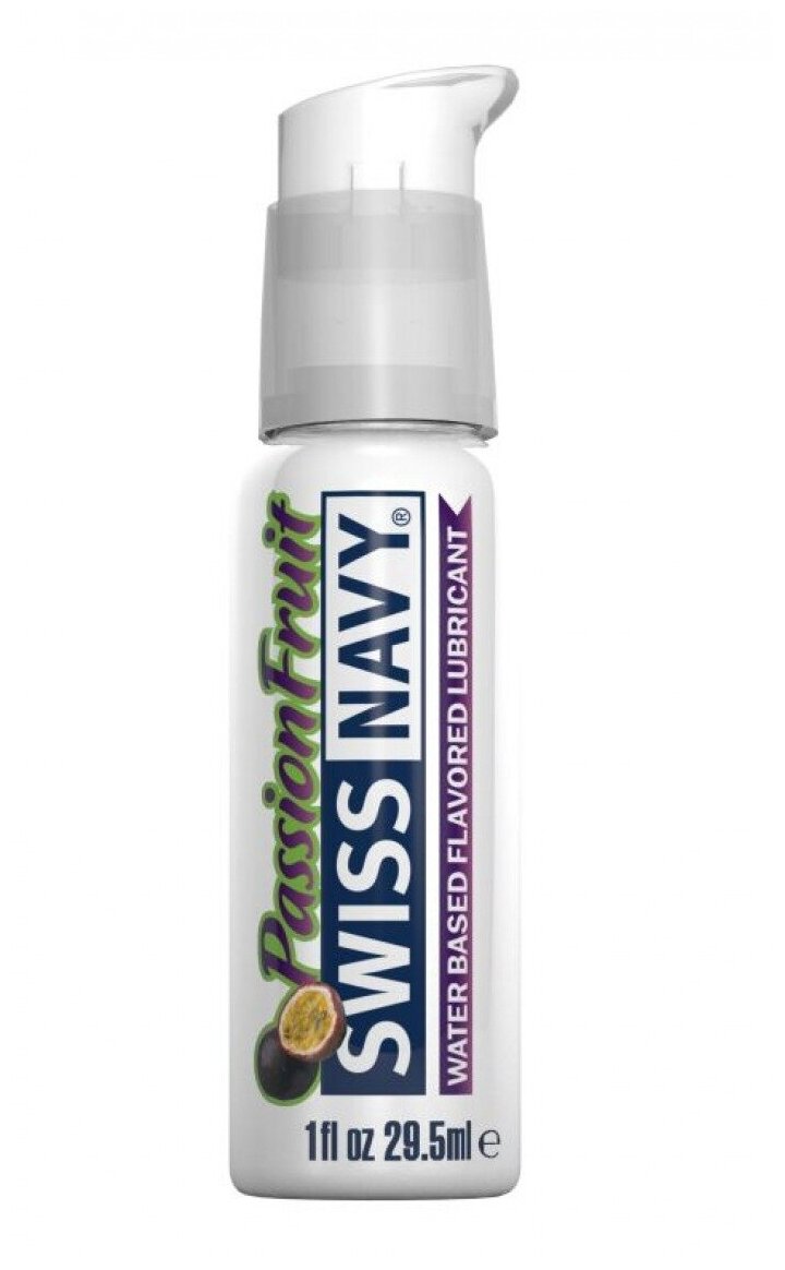 Лубрикант со вкусом фрукта страсти - маракуйя Passion Fruit Flavored Lubricant 1oz/30ml