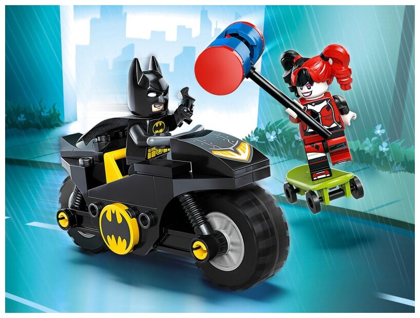 Конструктор LEGO ® DC Comics Super Heroes 76220 Бэтмен против Харли Квинн - фотография № 13