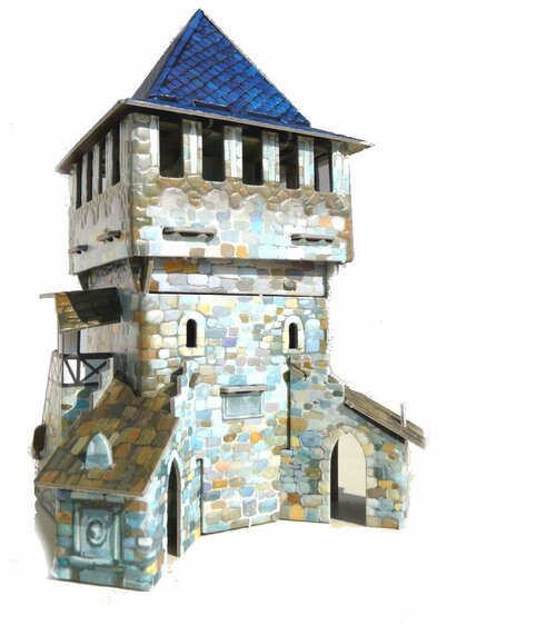 Сборная модель Умная Бумага Верхняя башня (242-01)