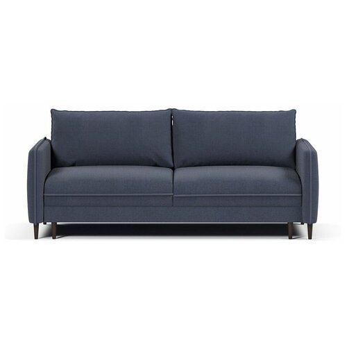 Диван-кровать Ханс 220х105х100, механизм Еврокнижка, диван раскладной, ППУ, ящик для белья, декоративная строчка, высокие деревянные ножки.