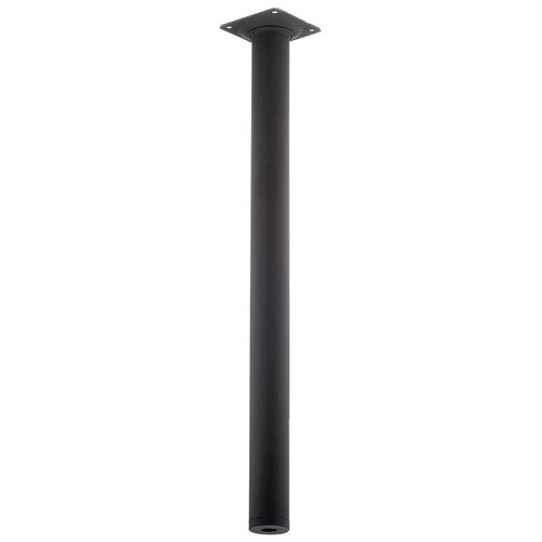 Ножка мебельная стальная 30х400 мм черная (1 шт.)