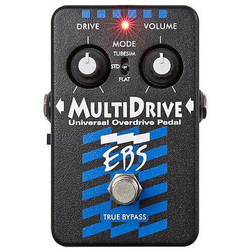 Педаль эффектов/примочка для бас гитары EBS MultiDrive педаль эффектов ebs tremolo