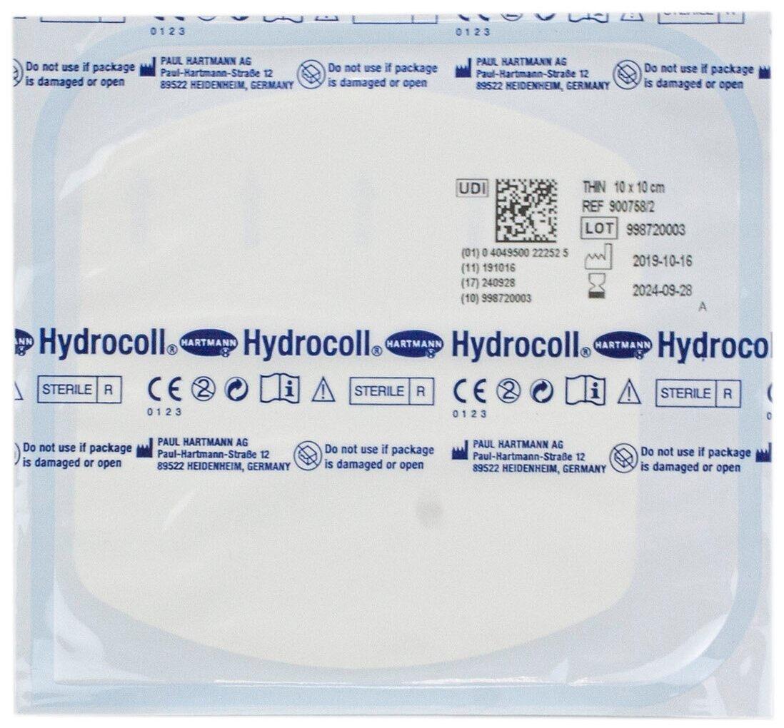  Hydrocoll thin ( )       1010, 900758 (10 )