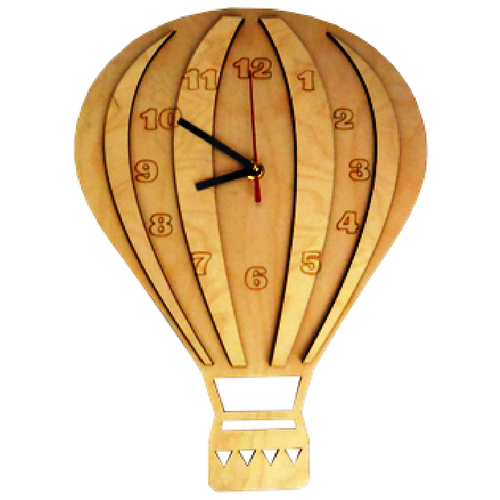 Сборная модель/заготовка для творчества - Часы, воздушный шар сборная модель заготовка для творчества часы настольные на подставке аквариум