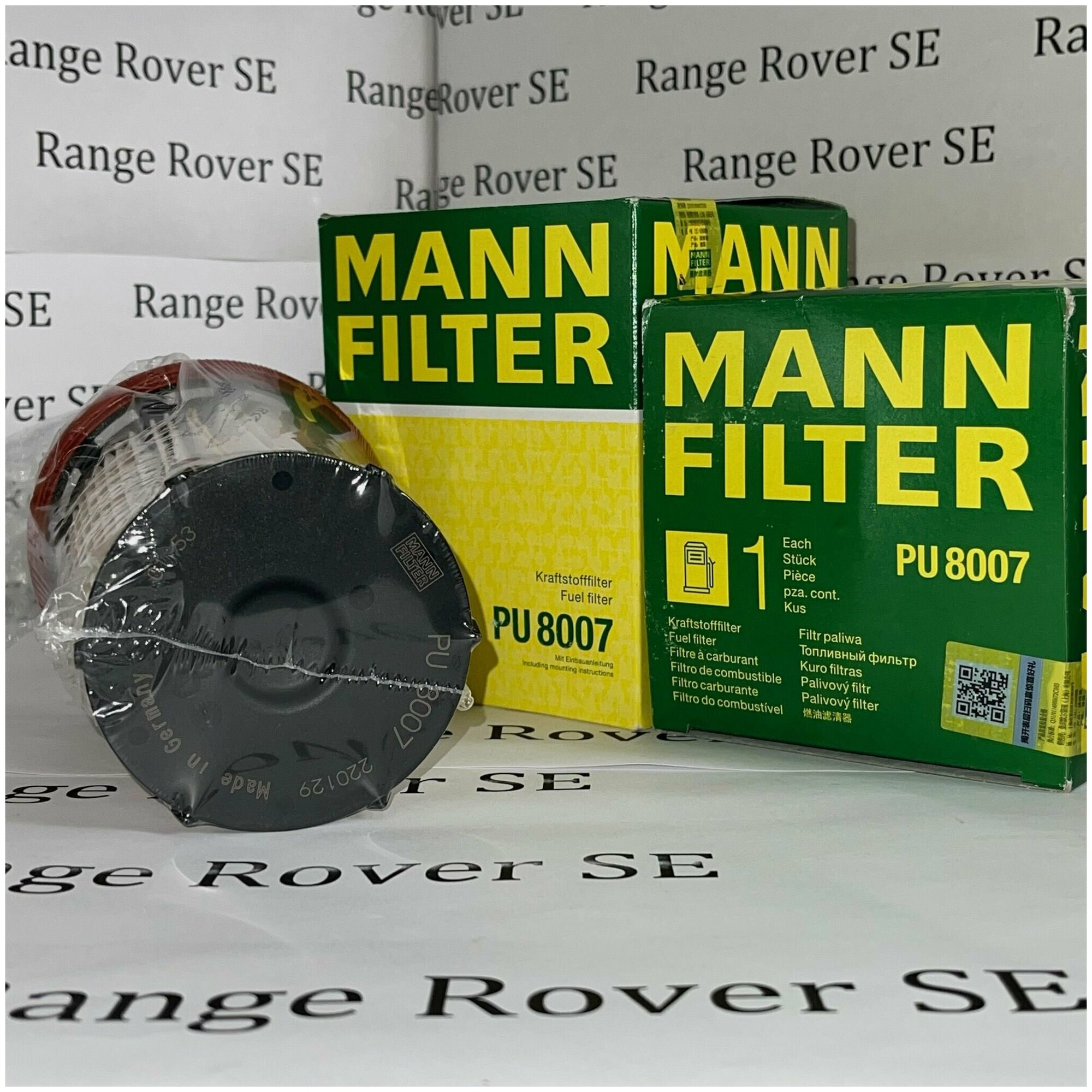[PU8007] MANN-FILTER Фильтр топливный - фото №9