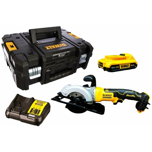 Аккумуляторная циркулярная пила DeWalt DCS571D1