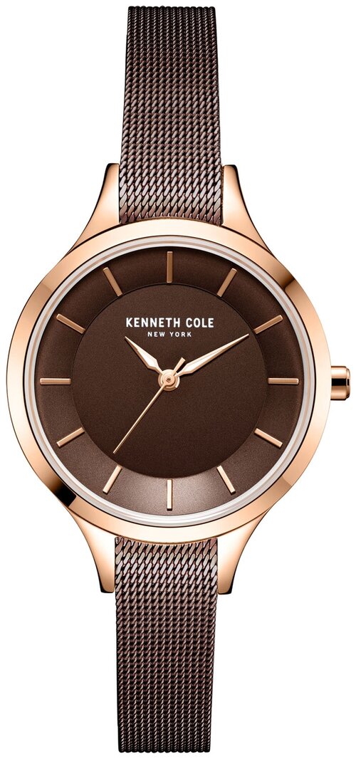 Наручные часы KENNETH COLE KC50793002, коричневый