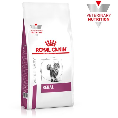 Сухой корм для кошек Royal Canin Renal, для поддержания функции почек 2 уп. х 2 кг сухой корм для кошек royal canin renal select rse 24 для поддержания функции почек 2 кг