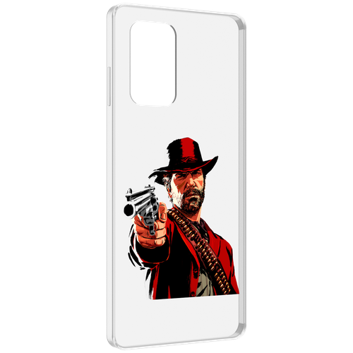 Чехол MyPads Red-Dead-Redemption-2-РДР-2 для ZTE Blade A72 / ZTE Blade V40 Vita задняя-панель-накладка-бампер чехол mypads left 4 dead 2 для zte blade a72 zte blade v40 vita задняя панель накладка бампер