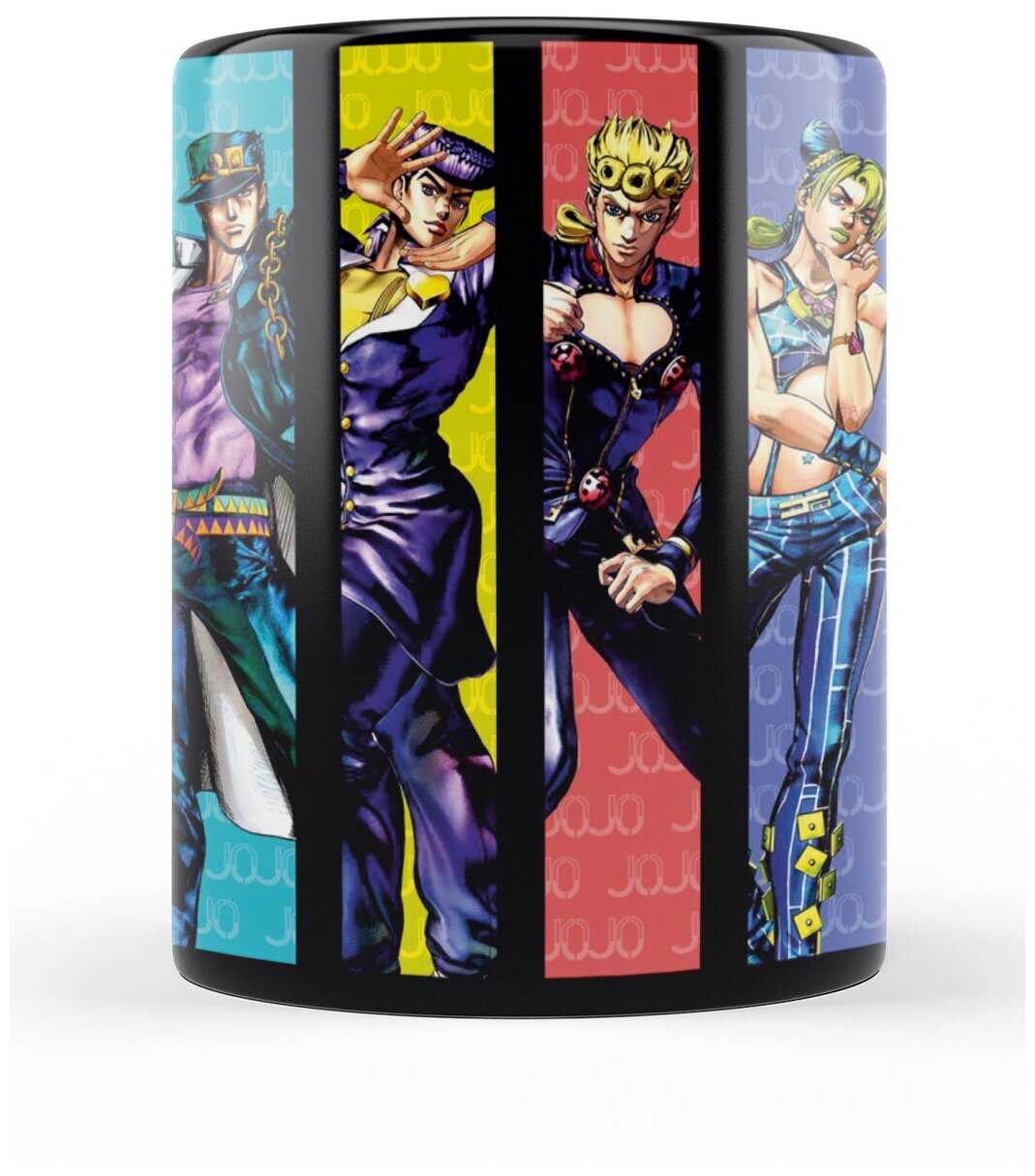 фото Кружка с принтом Невероятные приключения ДжоДжо аниме Посуда для кофе для чая Подарок