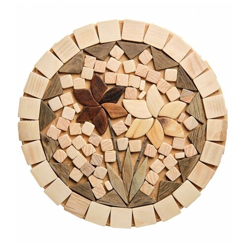 Подставка под горячее Мозайка Размер: 20*20 см Народные промыслы